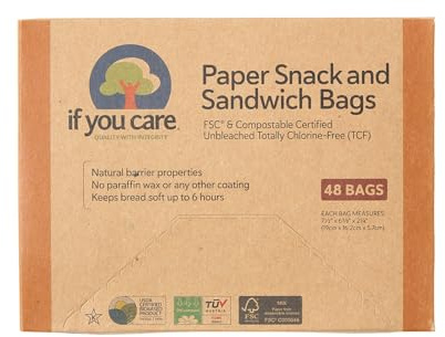 If You Care Sandwich Bags 48 Bags