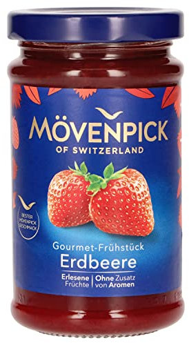 Mövenpick Gourmet-Frühstück Erdbeere, Fruchtaufstrich, 250 g