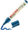 edding 22 Ecoline permanent marker - blue - 1 pen - chisel tip 1-5 mm - waterproof, quick-drying, smear-proof pens - for cardboard, plastic, glass, wood, metal and fabric - refillable