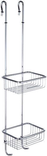 Hüppe 492001091 Ablagsesystem Butler 2000 für den Duschbetrieb mit Handwischer, Chrom