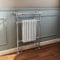 Warmehaus Traditional Bathroom Heated Towel Rail Column Radiator White & Chrome 952 x 659 mm