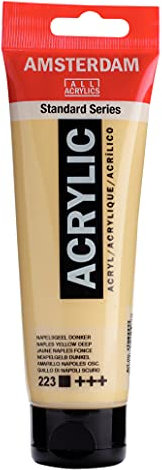 Amsterdam Standard Series Acrylique Tube 120 ml Jaune de Naples Foncé 223 (17092232)