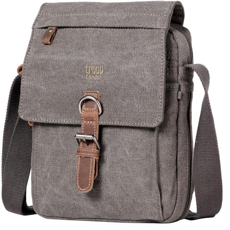 Troop London TRP0211 Classic Canvas Across Body Bag