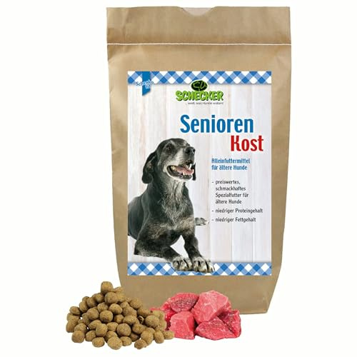 Schecker Trockenfutter - Senioren Kost für den älteren Hund (1,5 kg)