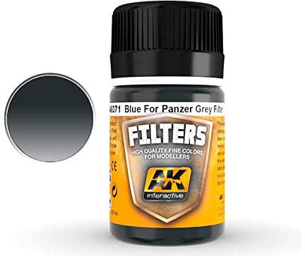 AK Interactive - Blue for Panzer Grey Filter # 00071