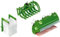Wiking 7382 - Frontlader Werkzeuge Set B, grün