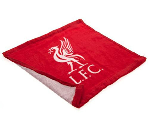 Liverpool LFC Football Club Soccer Red Liver Bird Face Wash Cloth Flannel Badge