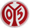 Flaggenfritze Aufnäher 1. FSV Mainz 05 Logo + gratis Aufkleber