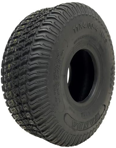 Para la venta uno - 11x4.00-4 neumático del cortacésped de césped de hierba de 4x4