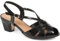 Smart Slingback Sandal - Black Patent Size 6.5