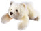 GLOREX 0 4513-1 - Kuscheltier zum Selberstopfen Eisbär Sven, ca. 28 cm groß, aus hochwertigem Plüsch genäht, muss nur noch befüllt werden, mit Geburtsurkunde