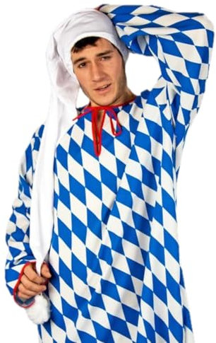 Festartikel Müller Zipfelmütze Schlafmütze 1m lang Karneval Zubehör Kostüm Fasching