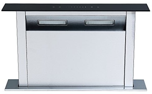 Cookology Downdraft Extractor Fan 60cm Kitchen Island Cooker Hood (Stainless Steel)