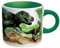 Taza de Cafe Dinosaurio Desaparece Con Calor, color Verde