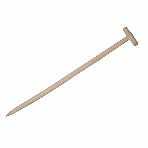 Sienagardg 811410720101 Rewwer-Tec Spatenstiel gebogen 90cm, Eschenholzstiel
