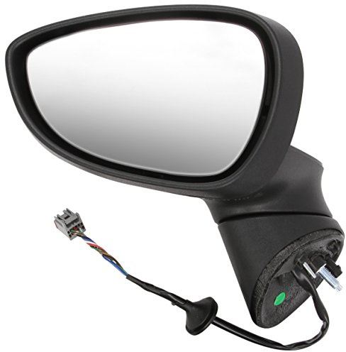 ALKAR 6113394 Außenspiegel Seitenspiegel Links Beheizbar Elektrisch mit Blinklicht Kompatibel mit FORD Fiesta Mk6 Schrägheck JA8, JR8 für Linkslenker für Rechtslenker 1542172 1547274 1633093