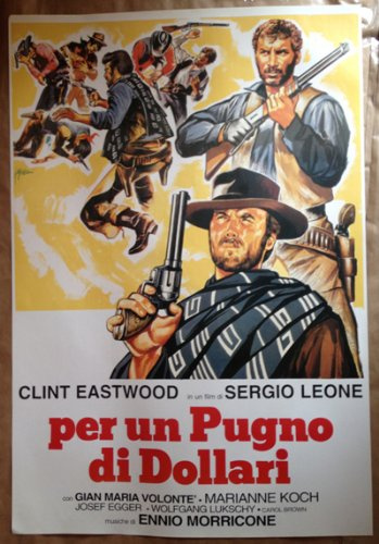 A Fistful of Dollars - Original Manifeste Kino Poster