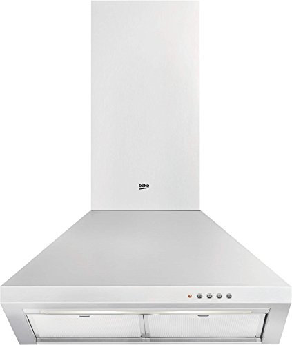 Beko CWB 6441 XN Cappa aspirante a parete Acciaio inossidabile 390m³/h - Cappa (390 m³/h, Aspirante, 49 dB, 61 dB, Cappa aspirante a parete, Acciaio inossidabile