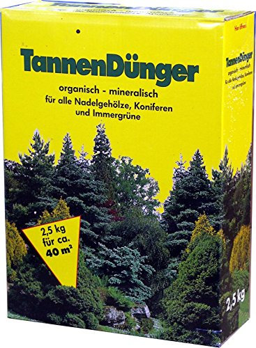 Tannendünger 10kg Koniferen Nadelgehölze Dünger 4x 2.5kg