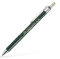 Faber Castell B-136300 Porte-mine TK-Fine avec gomme et 3 mines fines, graduation HB, trait 0,3 mm, vert