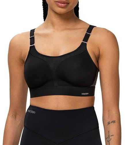 Triaction Damen Sport-BH Extreme Lite N, Schwarz (Black 04), Gr. 75F