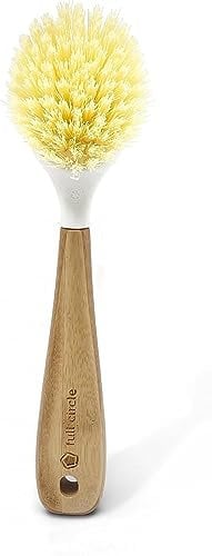 Full Circle Be Good Dish Brush, White, 1