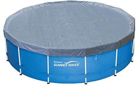 Summer Waves Poolabdeckung für Frame Pools Ø366 Abdeckplane Regenplane Cover