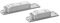 Ballast ferro fluo LN36115 pour T8 1x36W ou 2x18W