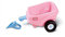Little Tikes Princess Cozy Coupe Trailer - For Toys & Dolls - Durable Build for Indoor & Outdoor Play