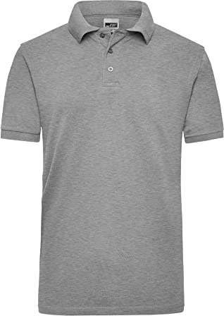 James & Nicholson Herren Work Poloshirt - Robustes Arbeitspolo aus einlaufvorbehandeltem Piqué