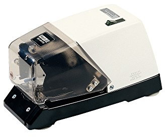 Rapid 100E grapadora eléctrica Grapado permanente Fijación 50 hojas - Grapadoras eléctricas (50 hojas, Frente, 9,3 cm, Metal, De plástico, Negro, Blanco, Corriente alterna)