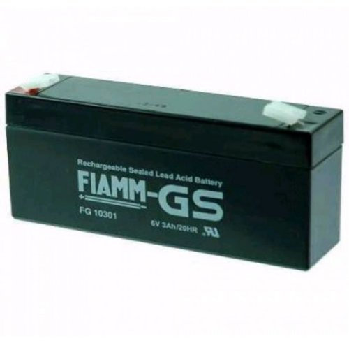 FIAMM FG 6V 3Ah Blei-Vlies-Akku (Glasfaservlies) AGM POL,