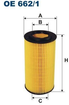 FILTRON OE662/1 Ölfilter