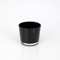 innaGLAS Photophore - Mini Vase Alena en Verre, Noir, 8,5cm, Ø 10cm - Petit bougeoir - Vase Rond