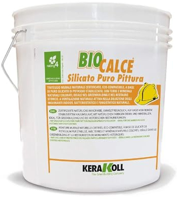 BIOCALCE SILICATO PURO PITTURA KERAKOLL BIANCO 4 L