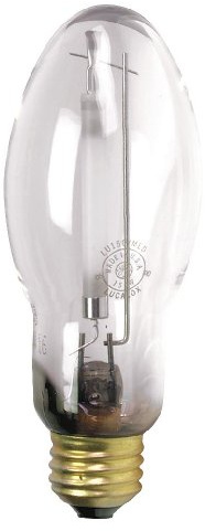 GE Lighting 45670 ED17 Metal Halide Lamp 50 Watt E26 Medium Base 3200 Lumens 70 CRI 3500K Multi-Vapor PulseArc