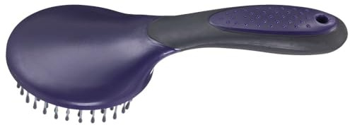 Tough1 Great Grips Mane & Tail Brush - Purple