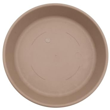 The HC Companies Akro-Mils Soucoupe en Plastique pour Pot de Fleurs, pour l'extérieur et l'intérieur, Design Traditionnel pour l'évacuation de l'eau, Durable et élégant, 53,3 cm de diamètre, grès
