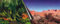 Europet Bernina 241-109076 Photo-Rückwand, 60 x 30 cm Motiv Jungle and Dessert