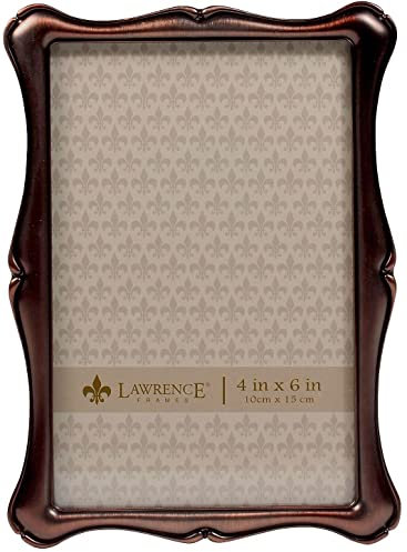Lawrence Frames Bilderrahmen, 10,2 x 15,2 cm, bronzefarben