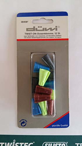 REV Dosenklemme Twist On max.6 mm² 12 Stück Düwi