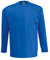 Fruit of the Loom Men's Cotton Value Long Sleeve T Shirt Royal M