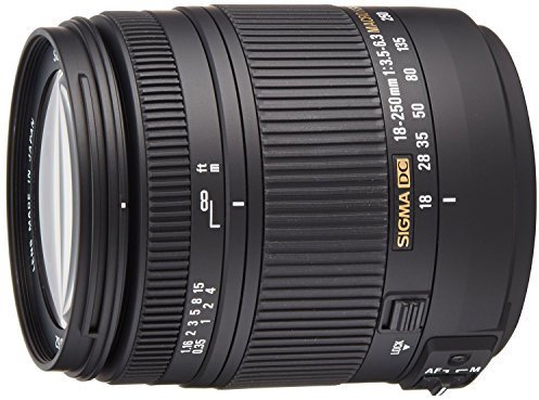 Sigma Objectif Macro 18-250 mm F3,5-6,3 DC OS HSM - Monture Sigma