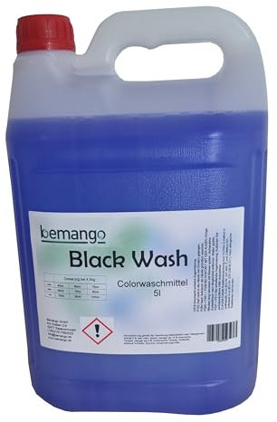 Color-Flüssigwaschmittel black wash für dunkle Wäsche 5 Liter Kanister