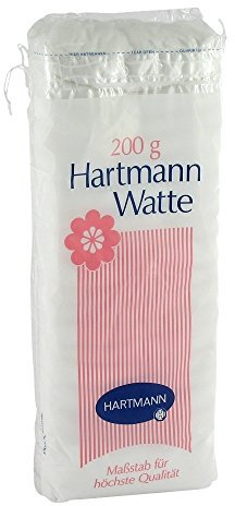 Hartmann Watte 100% Baumwolle, 200g