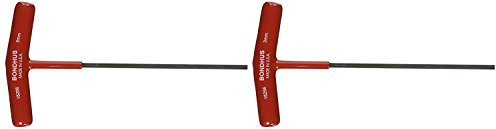 BONDHUS, 3MM T-Handle HEX Driver 6, 3MM, 15256