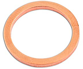 Connect 31838 Copper Sealing Washer M18 x 22 x 1.5mm 100pc