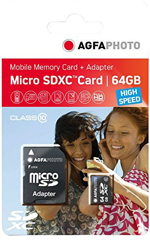 AgfaPhoto 10582 Micro Secure Digital Extended Capacity (MicroSDXC) Speicherkarte