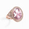Thomas Sabo Ring pink mit weißen Zirkonia rosèvergoldet TR2022-633-9 52 (16.6)