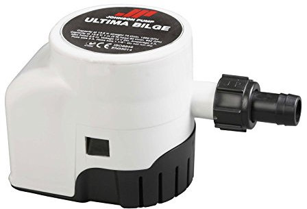 Johnson Pumps 32-47260-003 1000 GPH Ultima Bilge Pump, 12V